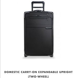 Briggs and Riley Expandable Domestic Carry On